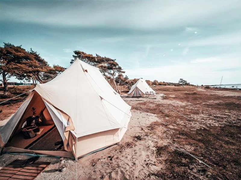 Glamping på Gotlands västkust Glamping på Gotlands västkust